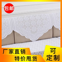 Lace sofa towel sofa cushion with back towel rectangular full cover cloth cover four seasons universal thick small triangle towel