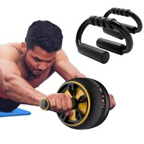 Bodybuilding wheel abs male close-by woman slim waist first scholar Ma A line sports fitness equipment Home Belly Reduction Rollers