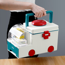 Medical kit family household medicine medical large capacity emergency medicine box Children Baby small medicine storage box
