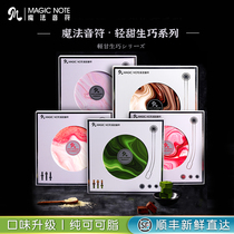 Magic note raw chocolate gift box matcha milk chocolate truffle pure cocoa butter for girlfriend snacks