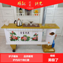 Winter honeycomb coal heating stove Rural household coal block heater heater briquette heating heating furnace