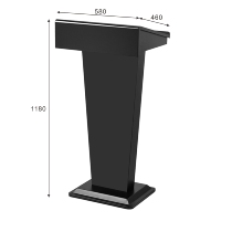 Shopping guide modern host speech many fashion podium upgrade the atmosphere the guest platform is stable