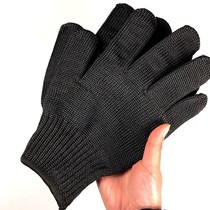Thickened grade 5 steel wire anti-cutting gloves Wear-resistant security kitchen labor protection gloves Anti-blade anti-stab anti-knife self-defense gloves