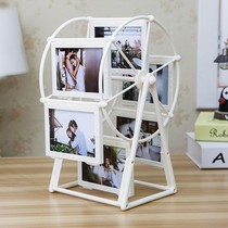 Creative Handmade DIY Custom Photos Windmill Swivel Photo Frame Swing Table Album Teachers Festival Send Teacher Memorial Gift
