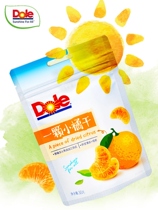 Dole Dole a lipstick grapefruit red heart grapefruit small orange dry cold bubble instant lemon slices dried fruit snack