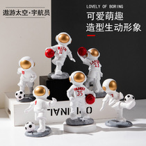 New hot sale Nordic resin creative astronaut ornaments living room decorations astronaut home crafts gifts