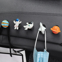 Astronaut car interior car small hook cartoon seat front seat back hook decoration supplies Daquan