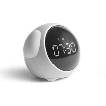 Cute electronic small alarm clock students simple ins luminous multifunctional silent clock bedside bedroom alarm loud