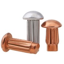 Sign rivets Solid rivets Iron brand accessories Board logo Metal trademark spot expansion motor copper