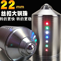 Top Adult Large Size Metal Stainless Steel Middle Aged Shine Sounding Square Big Color Lights Fitness Top Toy
