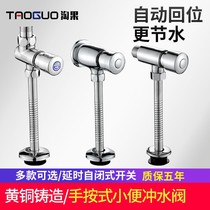 All copper urinal flush valve toilet hand-pressed urinal delayed Flushing Valve switch manufacturer