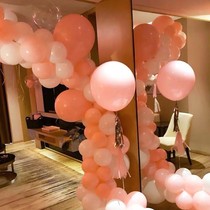 Wholesale 18 inch 10g macaron color matte balloon wedding party class arrangement decoration latex balloon
