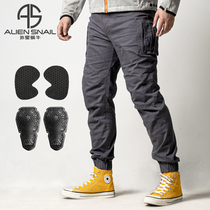 Alien snail motorcycle riding pants summer casual breathable overalls mens commuting anti-fall wear-resistant motorcycle equipment