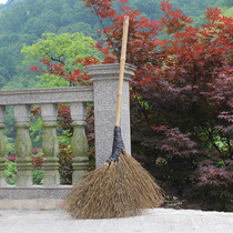 Rural old-fashioned branch broom broom home sweeping yard thick durable long handle broom courtyard