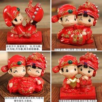 Wedding gifts for newlyweds Creative and unique wedding gifts for wedding room decoration dolls dolls for newlyweds Bride Langxi