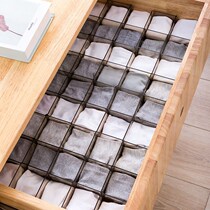 Drawer divider plastic combination clapboard underwear socks finishing lattice honeycomb grid drawer partition