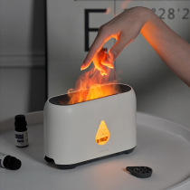 nathome Nordic Simulation Flame Humidifier Aromatherapy Fire Humidifier Mute Send Girls Gift