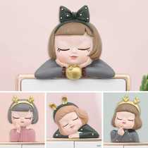 Light luxury cartoon cute three-dimensional switch sticker protective cover new resin switch wall sticker socket decorative frame creative