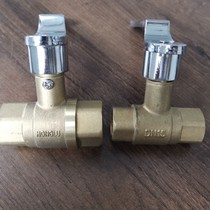 Gas self-closing valve 4 points hotel HONGLU stove valve DN15 stove front valve DN20 stove gas valve 6