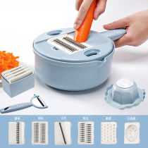 Kitchen theorizer Multi-functional mashed potatoes Chopped Vegetable machine Home Cut-to-Slice Slice Cut-cut-cut-cut-cut silverware
