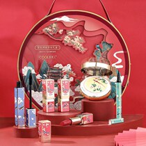 Li Jiaqi recommends Net red same Chinese style makeup suit carved lipstick set lipstick gift box makeup set