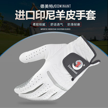 原装正品男士高尔夫手套 印尼小羊皮耐磨防滑粒 高尔夫球手套左手