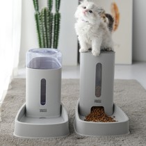 Imported pet automatic feeder cat bowl self-feeding machine cat dog dog food cat food feeding machine 2