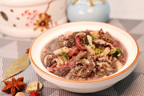 Bone soup sheep offal instant sauce marinated halal cooked food