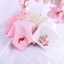 Embroidery diy hand-embroidered gift ancient style handkerchief silk belt embroidery fabric material bag adult beginner Su embroidery