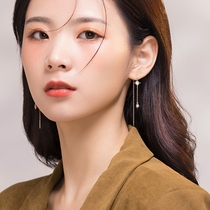 Ear Line Han Burst Light Luxury Superior Temperament Long anti-lose Stars Flow sueared Ears Pendant Temperament Ear Accessories