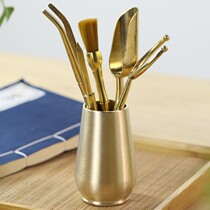 Kung Fu Tea Accessories Brass Tea Ceremony Set Daquan Tea Set Tea Set Tea Tools Tea Wash