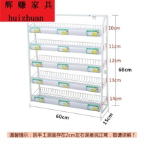 Shelf checkout desk small supermarket collection convenience store front hanging rack family planning chewing gum display rack for snacks