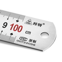 Puntland stainless steel feet 30cm thickened ruler 1 m 15 20 40 50 60cm 1 5 2 meters ruler iron