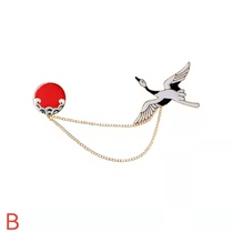 Japanese shark baby brooch cute badge male and female student pin personality baby girl couple accessories