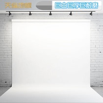 Pure white floor leather cement floor directly thickened wear-resistant waterproof floor pad PVC board sticker stage Studio