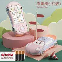 Baby childrens toys bilingual simulation baby phone cartoon music mobile phone puzzle early education car boys and girls
