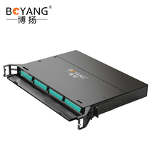 Boyang 96-core optical fiber distribution box LC multi-mode full with 10 million megaom3 fiber splice tray distribution frame distribution box