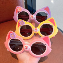 Children Sunglasses Glasses Kid Cute Cartoon Sunglasses Girl Boy Girl Baby Girl Sunscreen Sunglasses