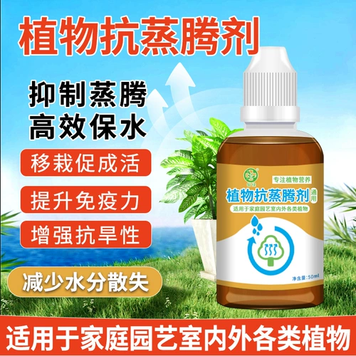 Растение антистингового агента сохранение цветов цветов ингибирует испарительные саженцы, саженцы, устойчивость к засухе, потерю воды, анти -японская скульптура