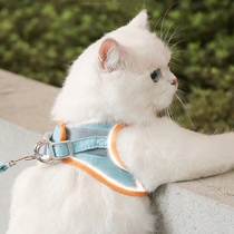 Cat vest-style traction rope dog supplies dog chain strap sneak cat special pet chest strap dog rope set