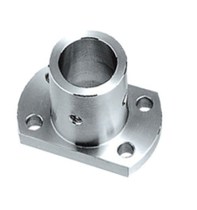 Aluminium thickened pair edge flange guide shaft abutment STHCNA8 10 12 12 16 16 20 25 30 35 40