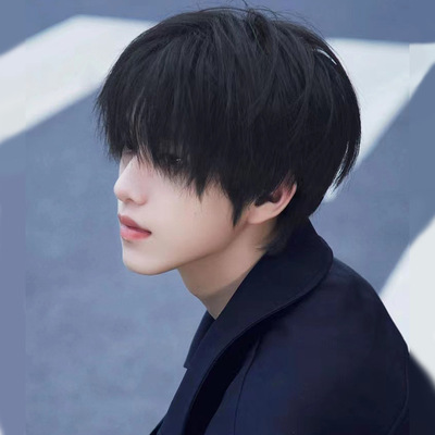 taobao agent Japanese wig, helmet, cosplay, Korean style, internet celebrity