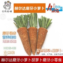 Helda mini radish carrot HD543 Rabbit Rabbit Dutch pig ChinChin molars snack a pack of three