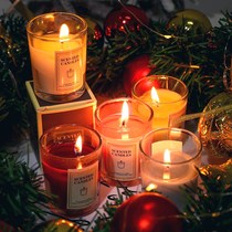 Christmas scented candles holiday supplies gift bedroom sleep lasting fragrance ins niche romantic home