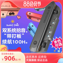 DOUBLE pickup X0 wood guitar genre folk ballad free of open pore can play board professional performance plus galvanical box to expand