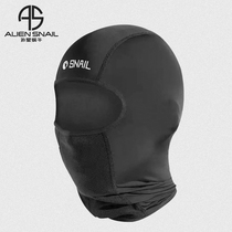 Alien snail motorcycle head sweat and ventilation warm four seasons breathable containing helmet lining male equipment