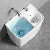 Mop pool balcony toilet ceramic mop pool floor-standing household mop pool wash mop tank floor basin