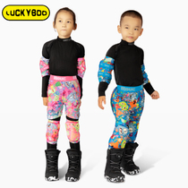Luckyboo childrens ski protective gear full set for boys and girls hip pads