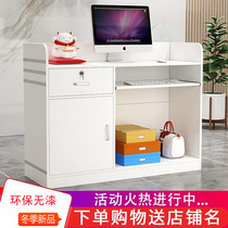 Cash drawer cabinet Shop cashier shop small 60cm cash register desk eight cash register restaurant bar