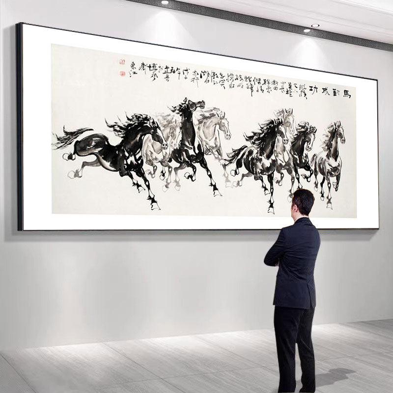徐悲鸿八骏图挂画-徐悲鸿八骏图挂画促销价格、徐悲鸿八骏图挂画品牌- 淘宝